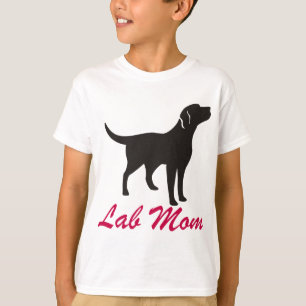 Black Lab Mum T-Shirt