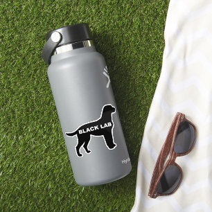 Black Lab Name Silhouette