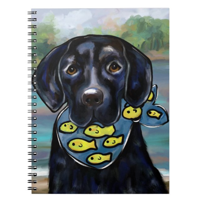 Black LAB Notebook (Front)
