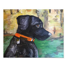 Black Lab Painting