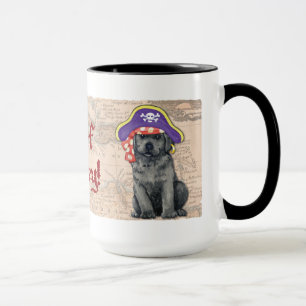 Black Lab Pirate Mug