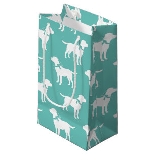 Black Lab Puppy Labrador Dog Small Gift Bag