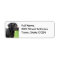 Black Lab Return Address Label