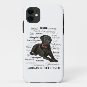 Black Lab Traits Smartphone Case