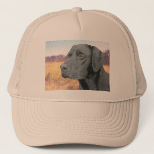 Black Lab Trucker Hat