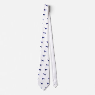 Black Lab Watercolor Tie