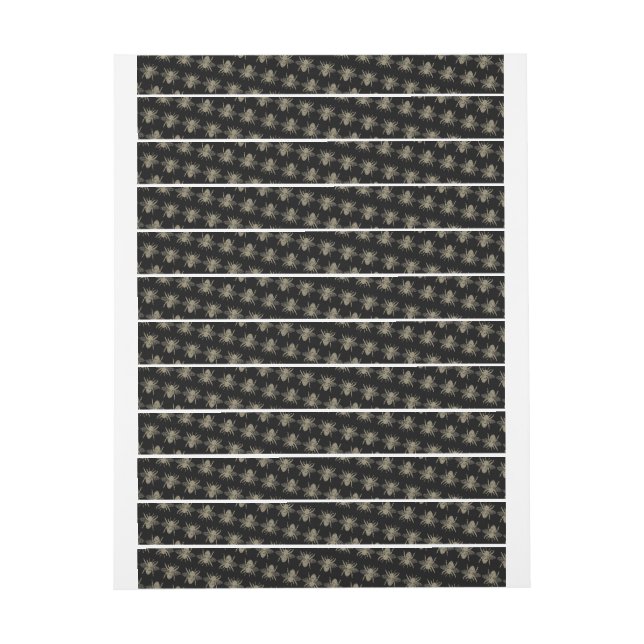 Black Label Bees Tamper-Proof Seal (Sheet)