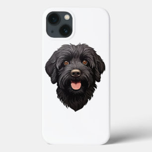 Black Labradoodle Dog iPhone 13 Case