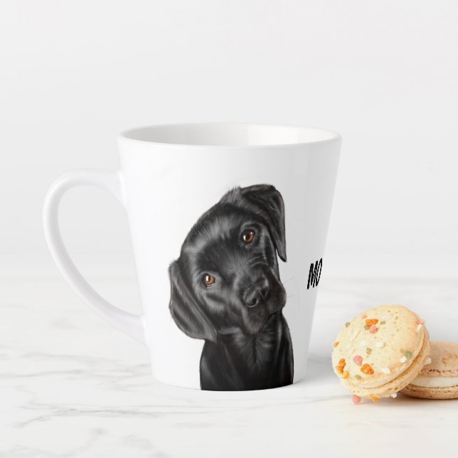Black Labrador Coffee Mug (In Situ)