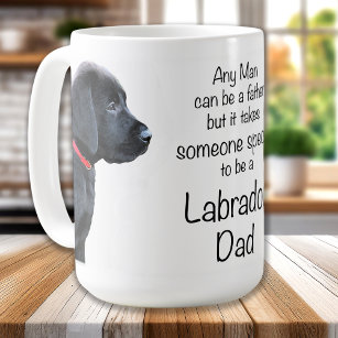 Black Labrador Dad - Fathers Day - Dog Dad Coffee Mug