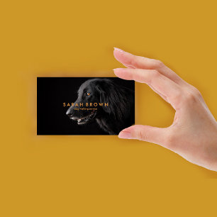 Black Labrador Dog Walker/Pet Sitter/Groomer Business Card