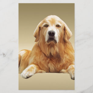 Black Labrador Dog Water Colour Art Painting Stationery