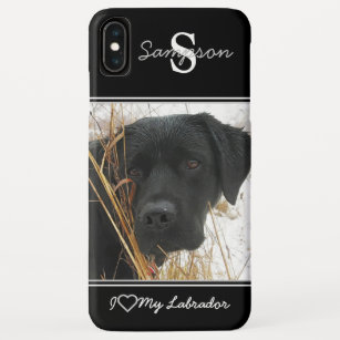 Black Labrador Duck Dog - Cute Dog - Black Lab Case-Mate iPhone Case
