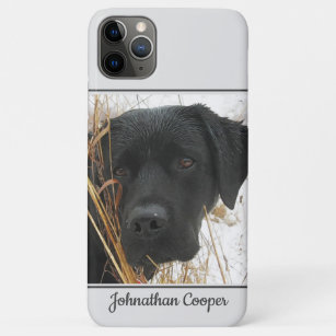 Black Labrador - Hunting Dog - Black Lab Duck Dog Case-Mate iPhone Case