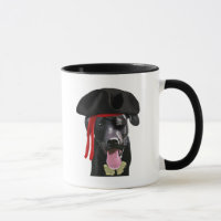Black Labrador Pirate