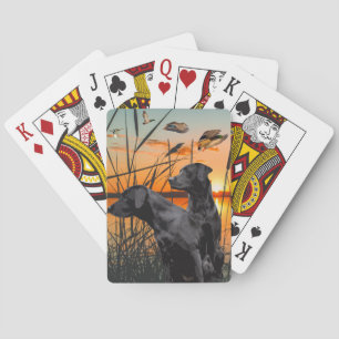 Black Labrador Playing Cards, Labrador Retriever Cards