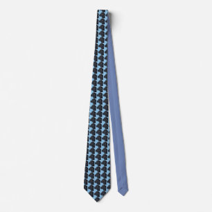 Black Labrador Puppy Painting Tie