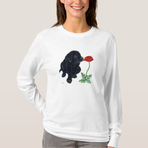 Black Labrador Puppy T-Shirt
