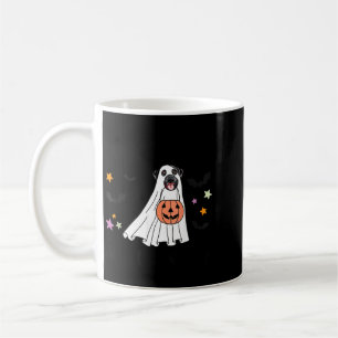 Black Labrador Retriever Boo Dog Costume Happy Coffee Mug