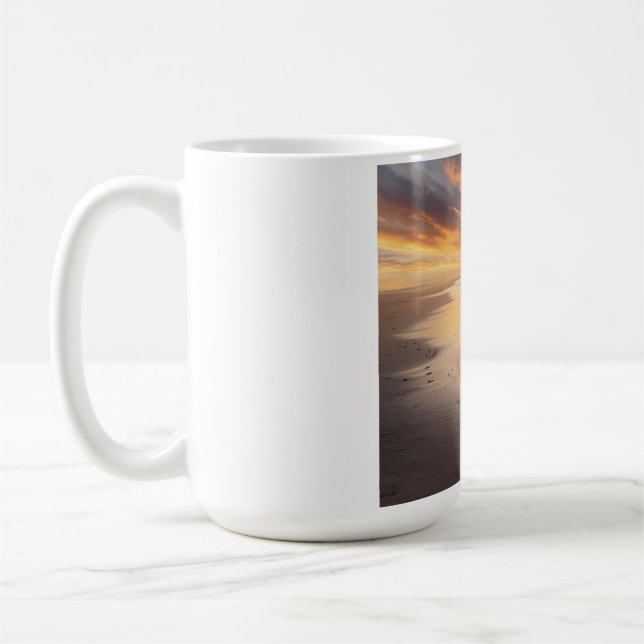 Black Labrador Retriever Elegant Breed Coffee Mug (Left)
