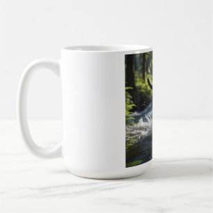Black Labrador Retriever Elegant Breed Coffee Mug