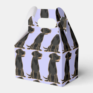 Black Labrador Retriever Gift Box