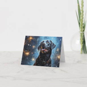 Black Labrador Retriever Invitation