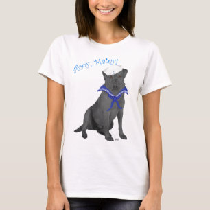 Black Labrador Retriever Sailor T-Shirt