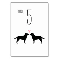 Black Labrador Retrievers Dogs Wedding Reception T