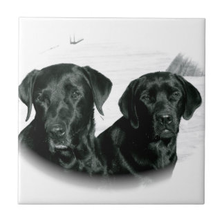 Black Labs Tile