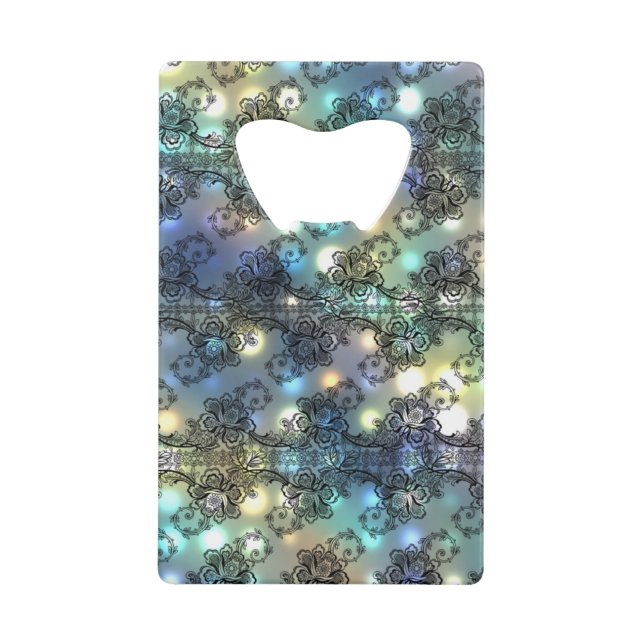 Black Lace Over Soft Pastel Highlights (Front)