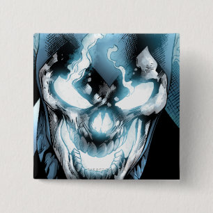 Black Lantern - Colour 15 Cm Square Badge