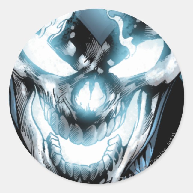 Black Lantern - Colour Classic Round Sticker (Front)