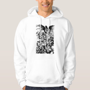 Black Lantern Corps - Black and White Hoodie