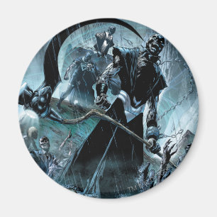 Black Lantern Corps Panel Magnet