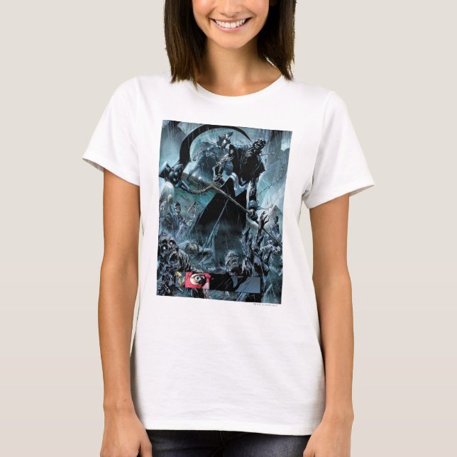 Black Lantern Corps Panel T-Shirt (Front)