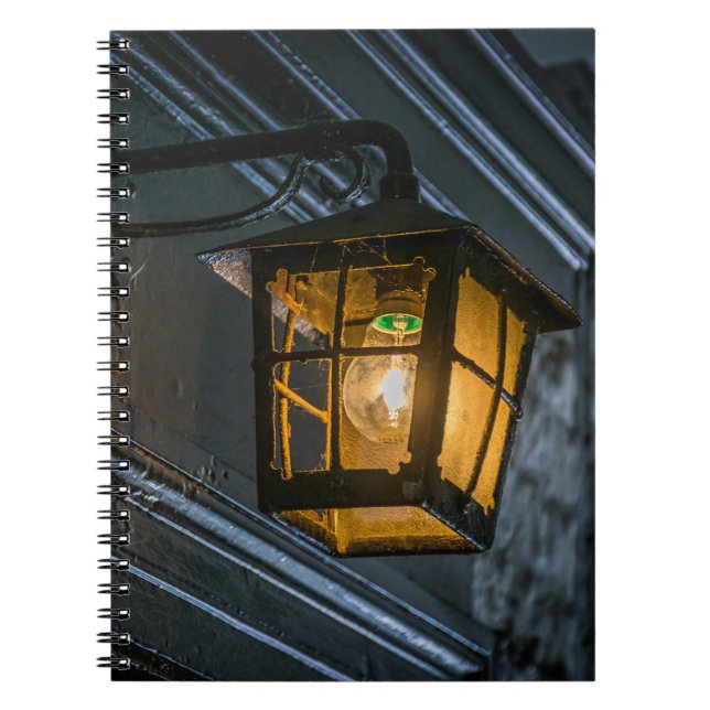 Black lantern notebook (Front)