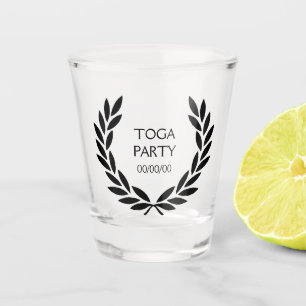 Black Laurel Wreath Shot Glass