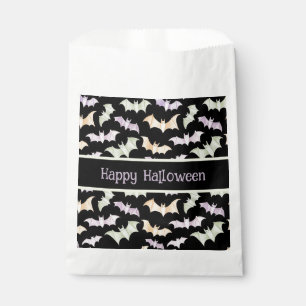 Black Lavender Mint Bats Halloween Favour Bag
