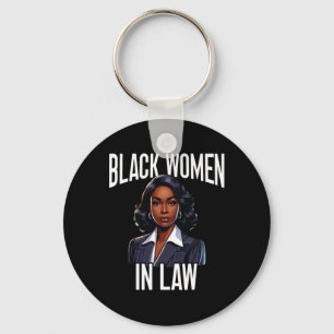 Black Lawyer African American Attorney Black Histo Key Ring