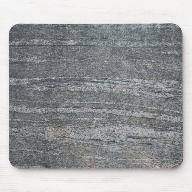 Black Layered Sediment Mouse Pad (Front)