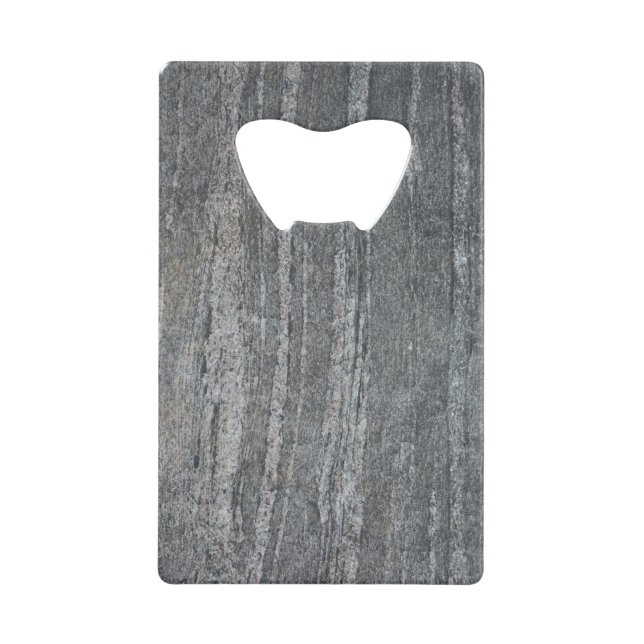 Black Layered Sediment Rock Surface Print  (Front)