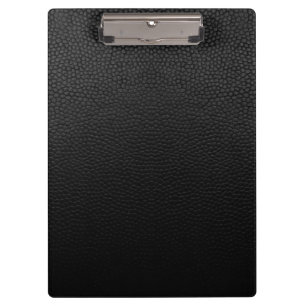 Black Leather Clipboard