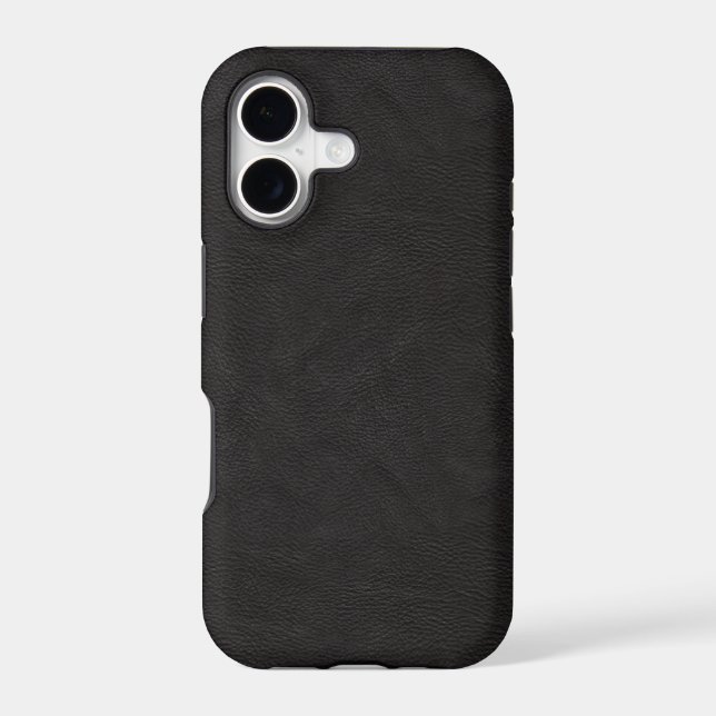 Black Leather Matte Design (Back)