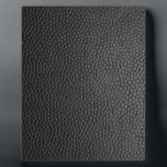 Black Leather Texture Plaque<br><div class="desc">A black leather texture</div>