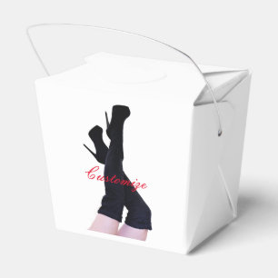 Black Leather Thigh-high Boots Thunder_Cove Favour Box