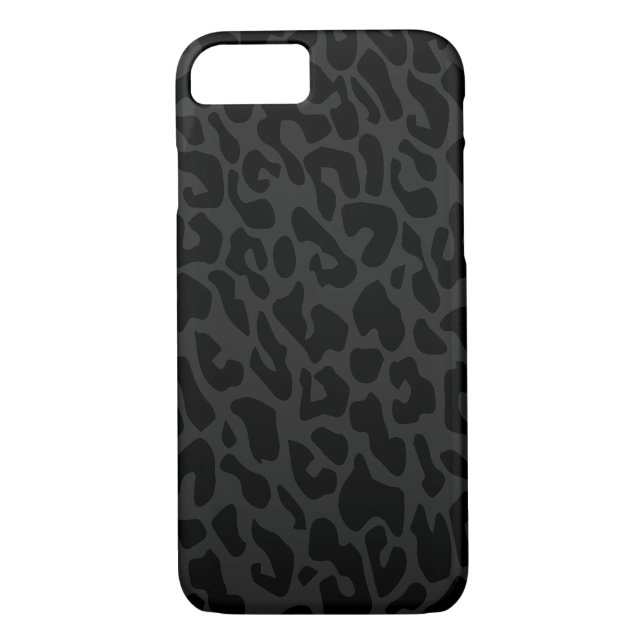 black leopard Case-Mate iPhone case (Back)