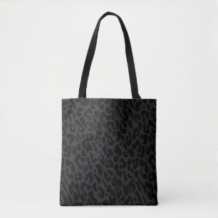 black leopard tote bag