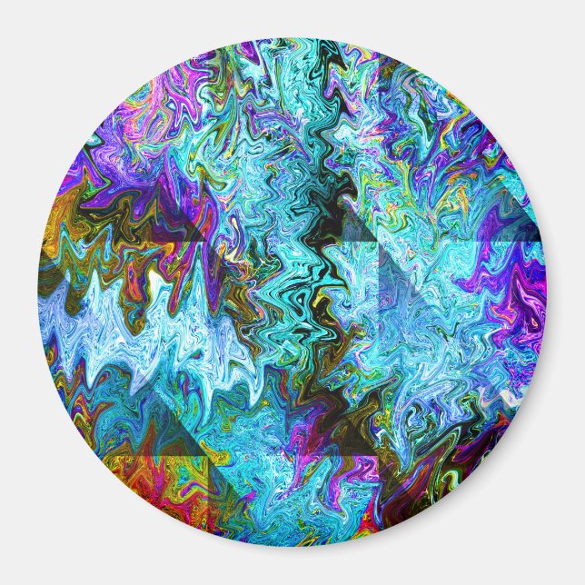 Black Light Nights...... Magnet (Front)