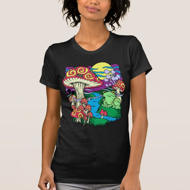 Black Light Poster T T-Shirt (Front)